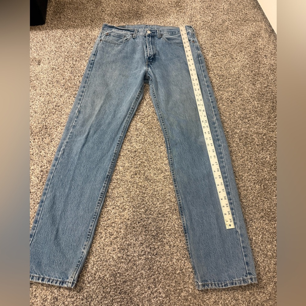 Levis 505 Jeans Size 34x34 - Picture 7 of 7